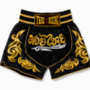 muai thai shorts (7) Black & Gold Muay Thai Shorts